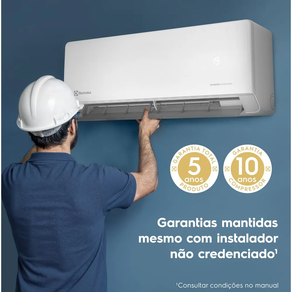 Ar-condicionado Electrolux MaxComfort Inverter Frio 18.000 BTUs (NI18F/NE18F)