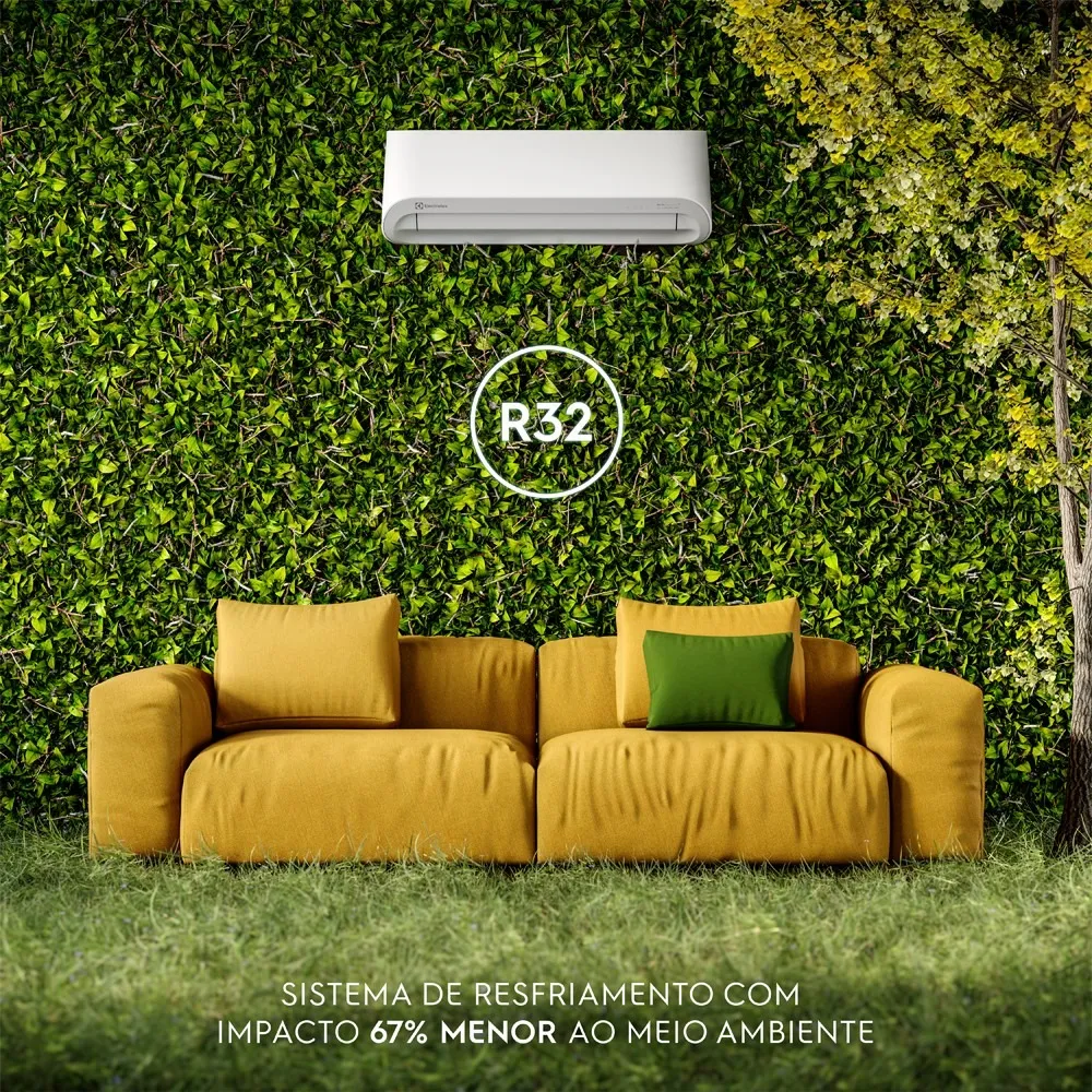 Ar-Condicionado Split Electrolux 9.000 BTUs Color Adapt Quente/Frio com Wi-fi (YI09R/YE09R)