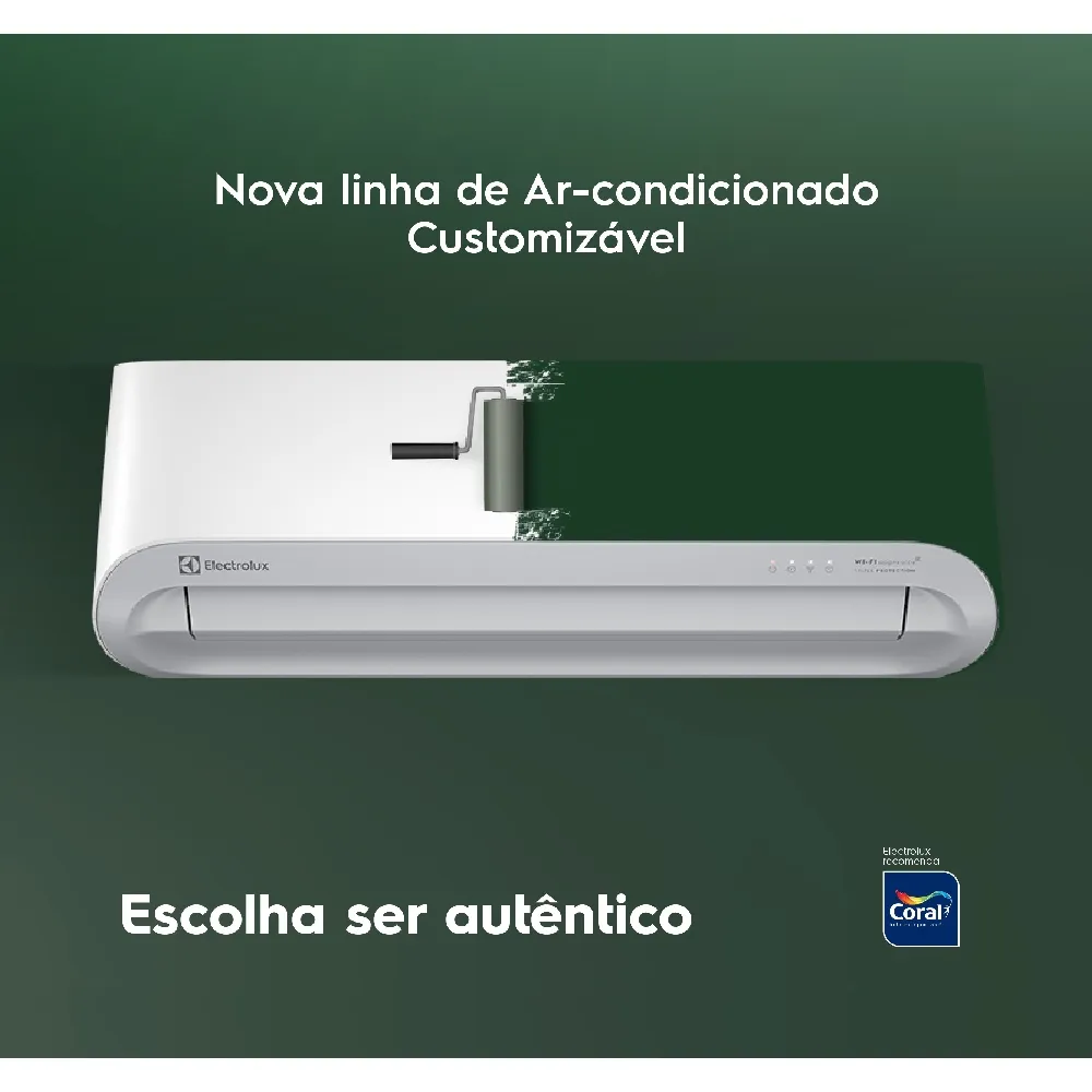 Ar-Condicionado Split Electrolux 9.000 BTUs Color Adapt Frio (UI09F/UE09F)