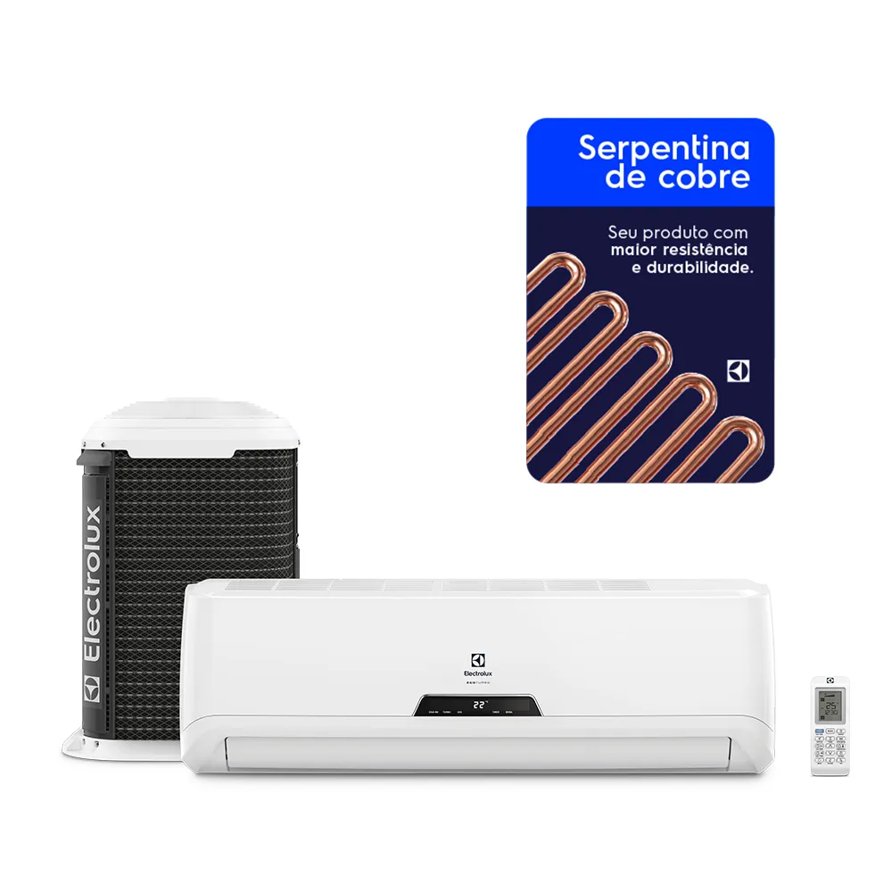 Ar-Condicionado Split Electrolux 9.000 Btus Frio Linha Ecoturbo (VI09F/VE09F)