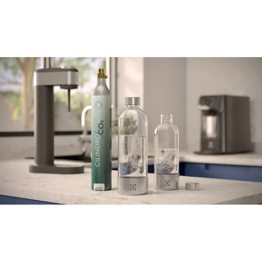Garrafa Plástica Electrolux para Máquina de Gaseificar Água 1L