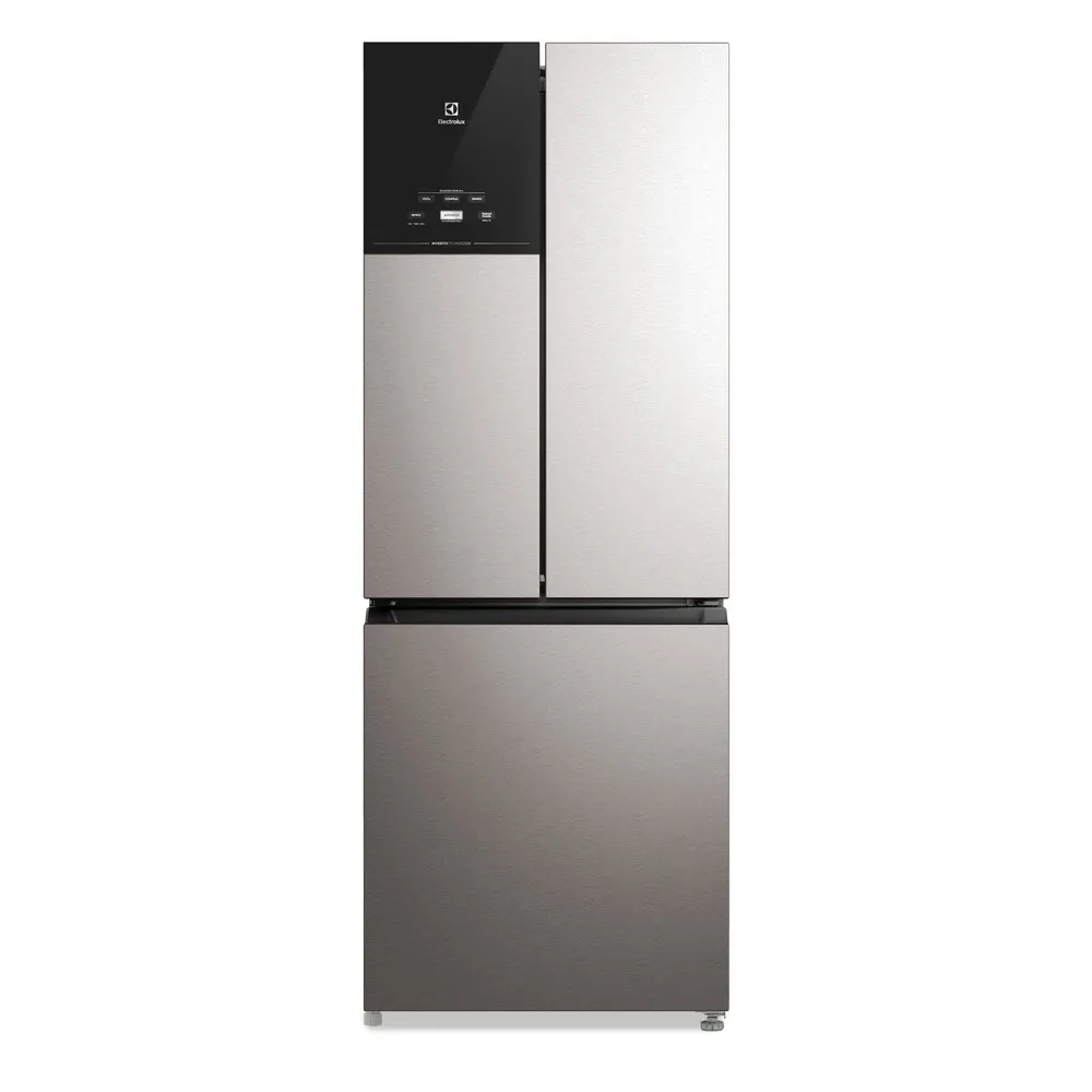 Geladeira Electrolux Frost Free Inverter 484L Efficient AutoSense 3 Portas Inox Look (IM7S)