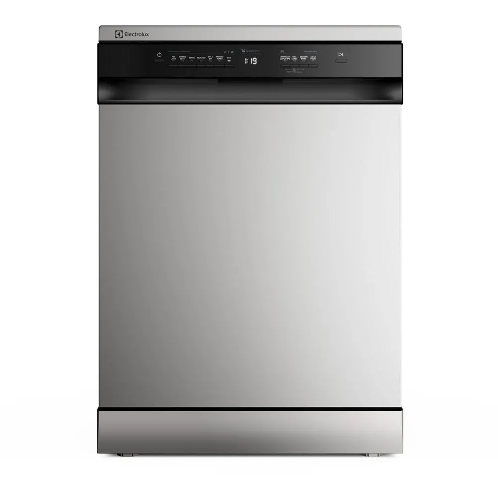 Lava-Louça Electrolux 14 Serviços Inox com Programa Lava & Seca 50 min (LS14E)