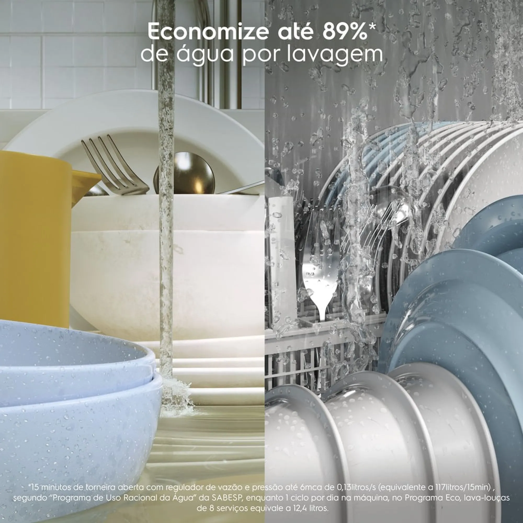 Lava-Louça Electrolux 8 Serviços Branca com Programa Lava & Seca 50 min (LB08E)