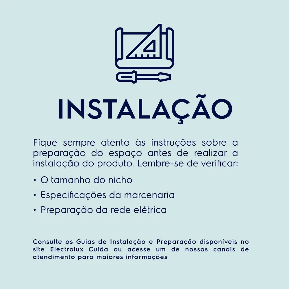 Forno de Embutir Electrolux Elétrico 80L com Grill e Convecção Inox (OE8DX)