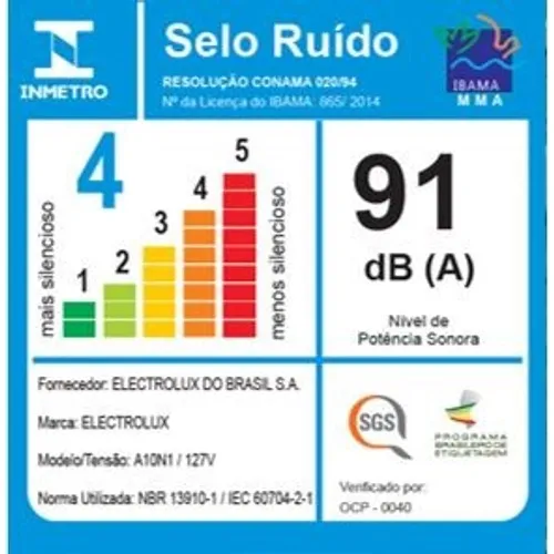 Aspirador Pó e Água Electrolux 1400w 18L Smart com Função Sopro Cinza (A10N1)
