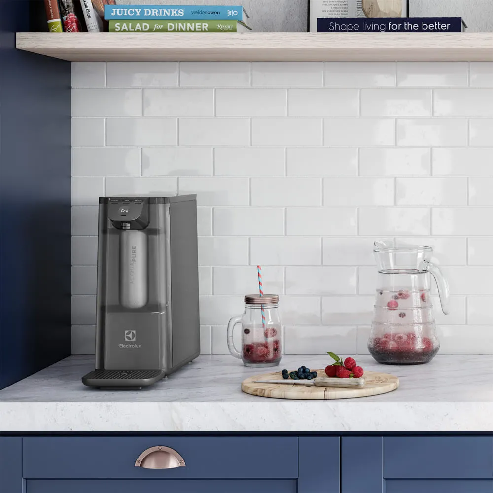 Purificador Electrolux Eletrônico Compacto Experience Pure 4x Digital Cinza (PE12G)