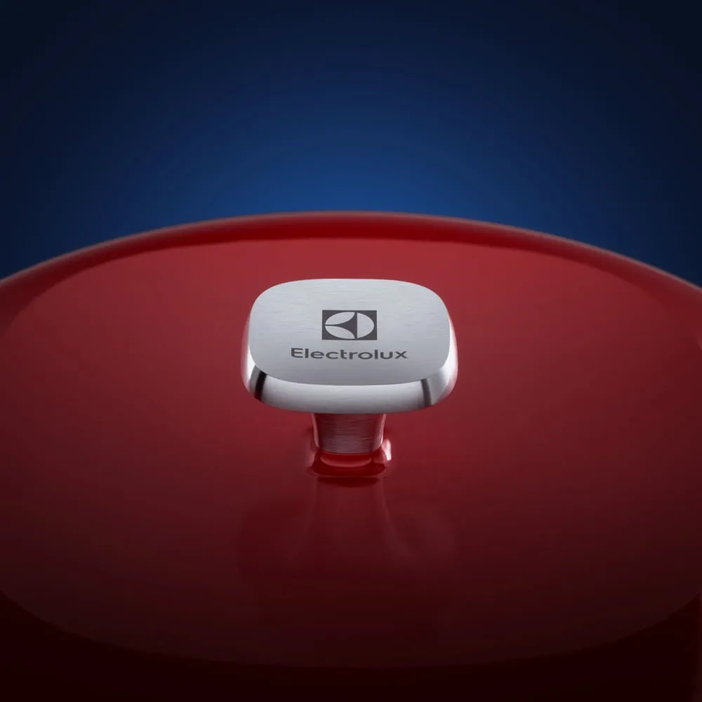 Panela de Ferro Fundido Esmaltado Molheira Electrolux Expert 20cm Vermelha