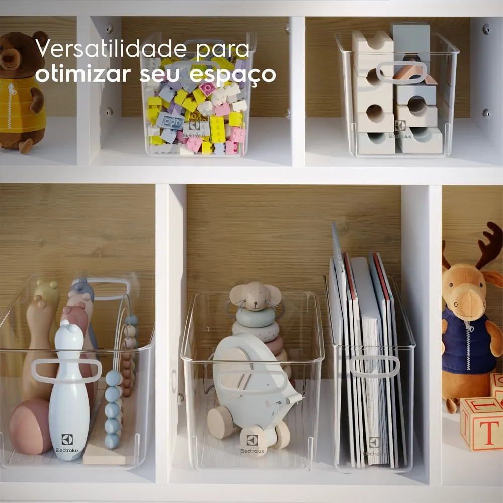 Kit 2 Caixas Organizadoras Electrolux Experience Modular 2,8L